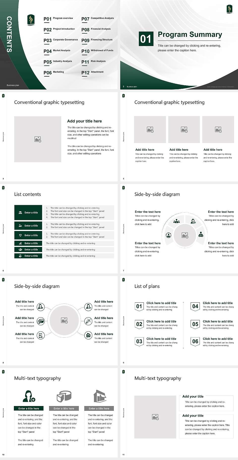 California State University-Sacramento Competition/Entrepreneurship Contest PPT Template4:3 ratio PPT effect preview image2