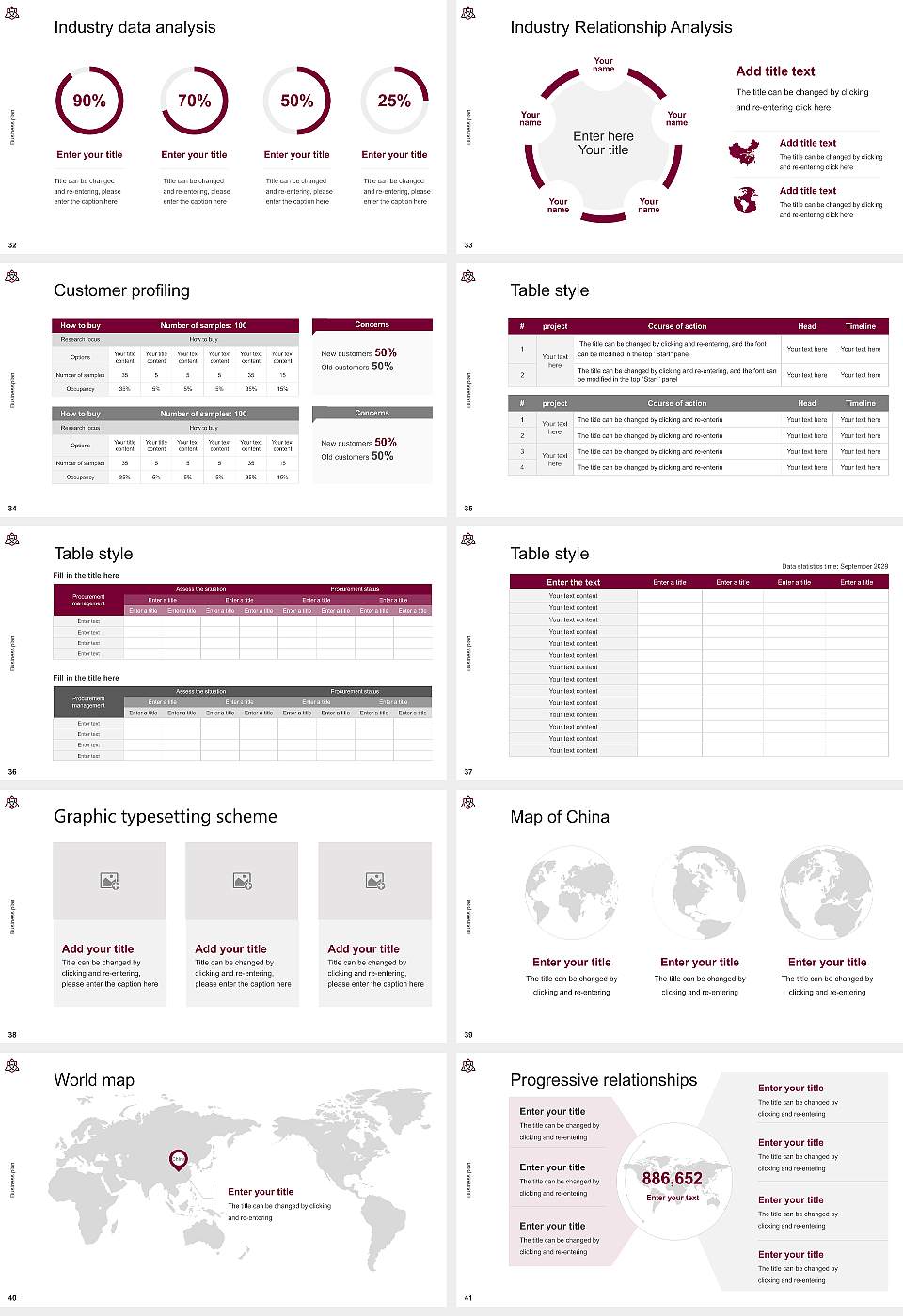 Cairn University Competition/Entrepreneurship Contest PPT Template16:9 ratio PPT effect preview image5