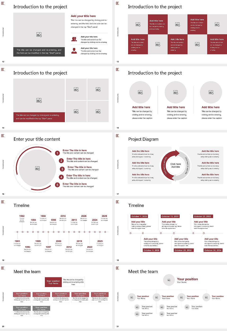 Bridgewater College Competition/Entrepreneurship Contest PPT Template16:9 ratio PPT effect preview image3