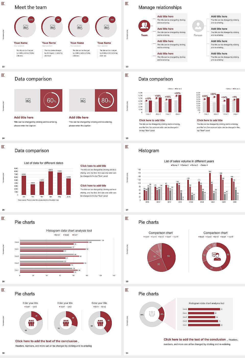 Bridgewater College Competition/Entrepreneurship Contest PPT Template16:9 ratio PPT effect preview image4