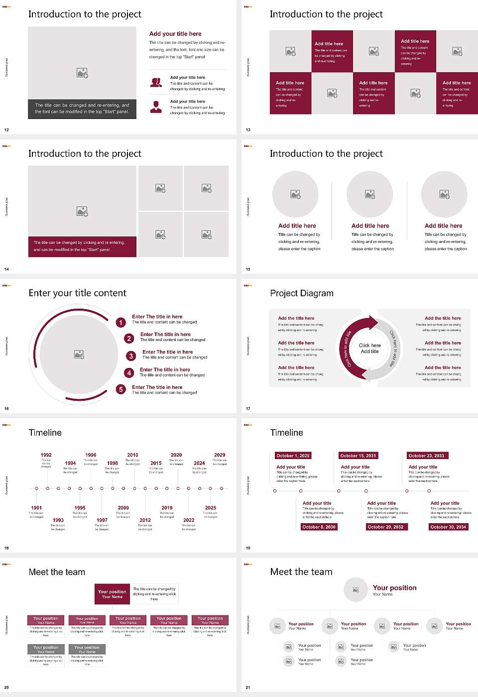 California State University-Dominguez Hills Competition/Entrepreneurship Contest PPT Template16:9 ratio PPT effect preview image3