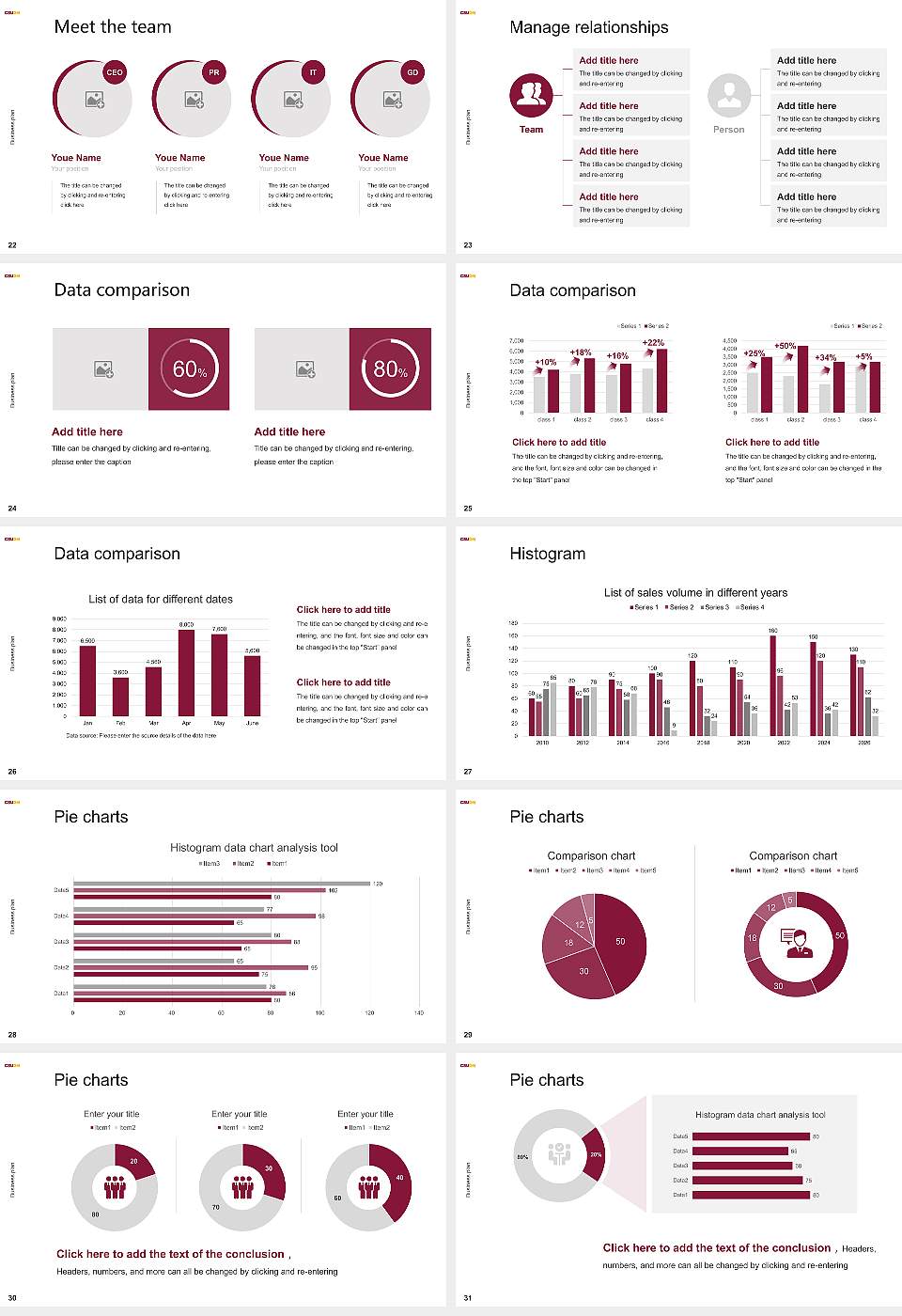California State University-Dominguez Hills Competition/Entrepreneurship Contest PPT Template16:9 ratio PPT effect preview image4