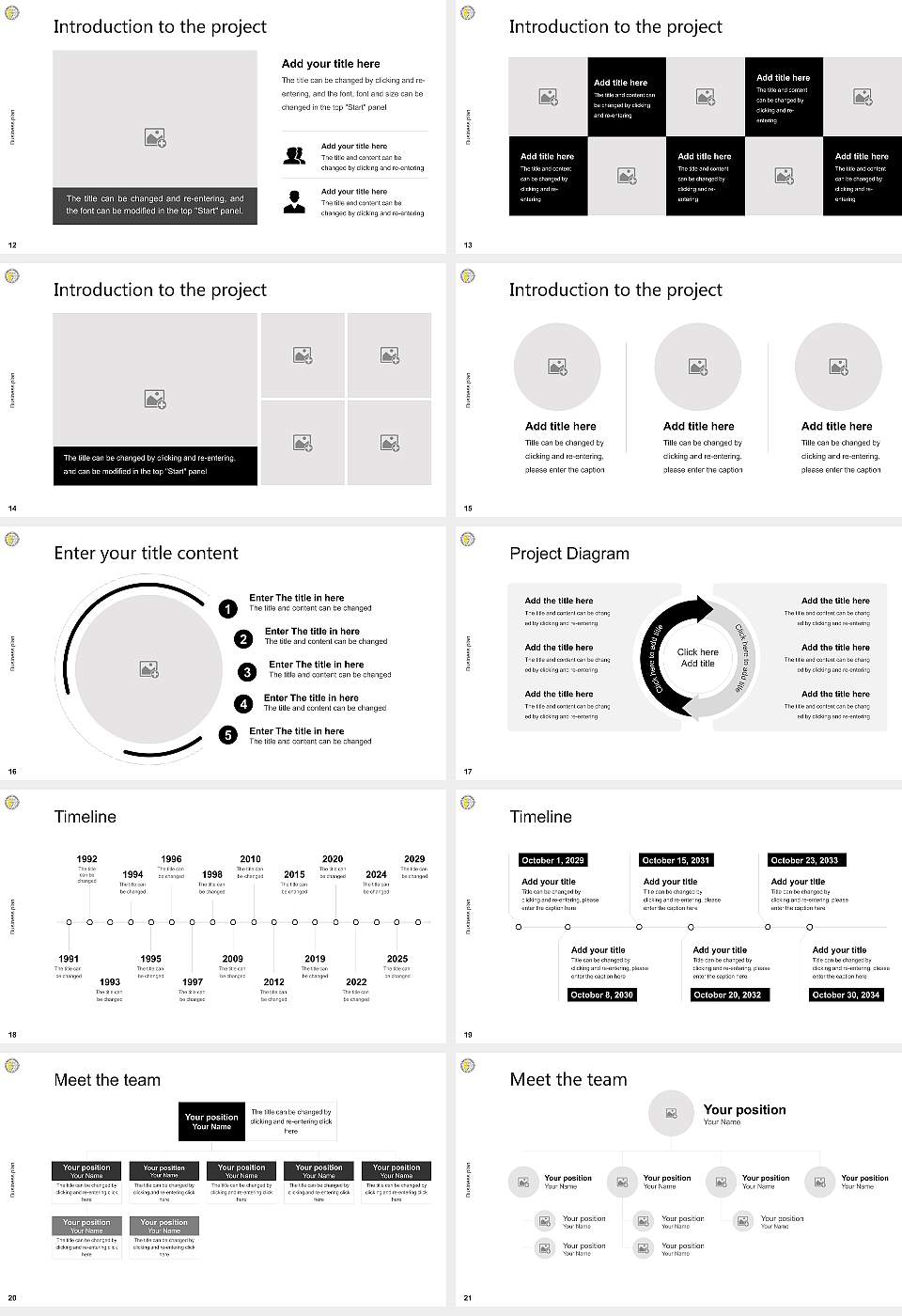 Bryn Mawr College Competition/Entrepreneurship Contest PPT Template16:9 ratio PPT effect preview image3