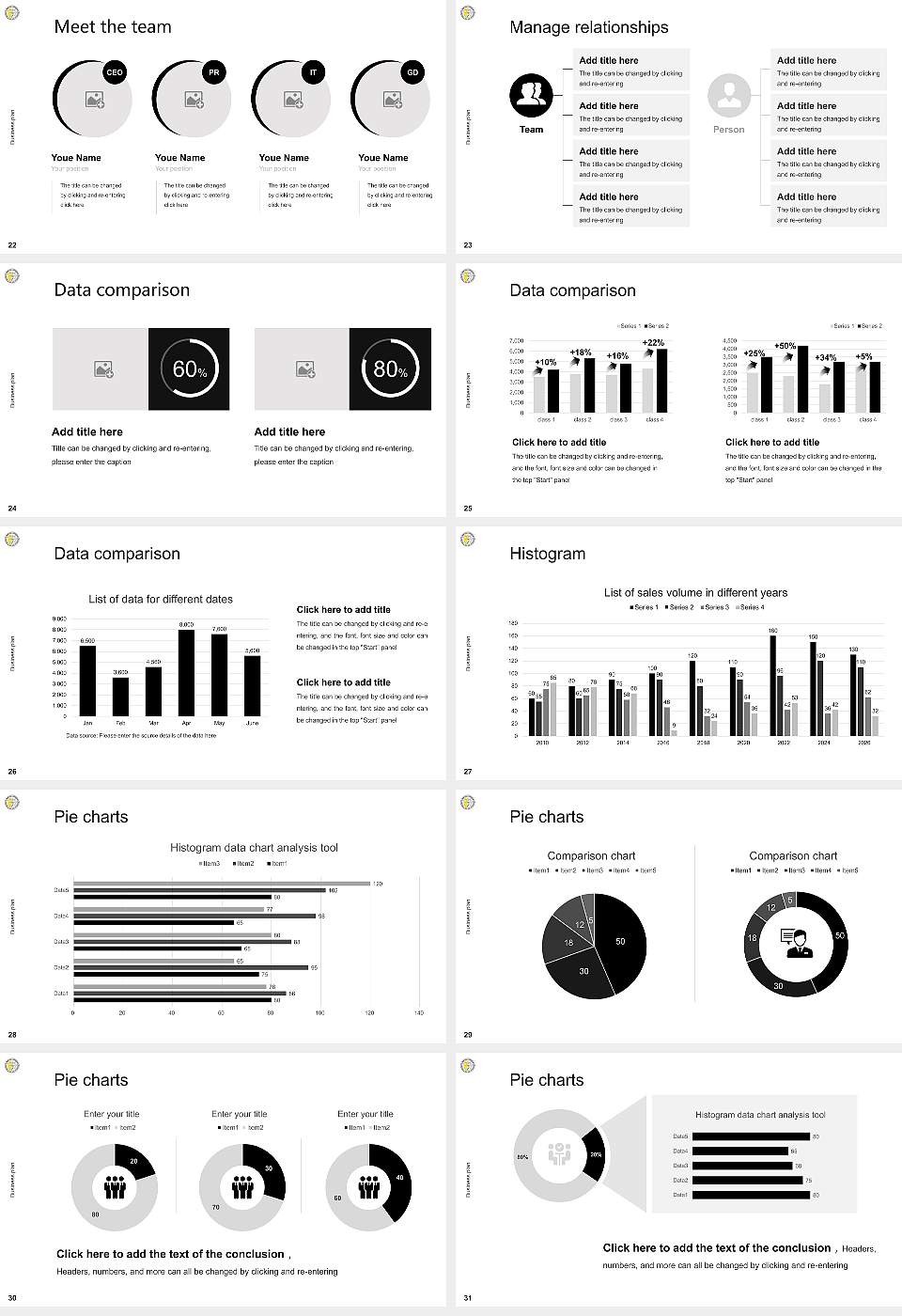 Bryn Mawr College Competition/Entrepreneurship Contest PPT Template16:9 ratio PPT effect preview image4