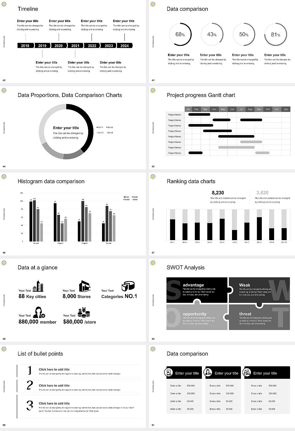 Bryn Mawr College Competition/Entrepreneurship Contest PPT Template16:9 ratio PPT effect preview image6
