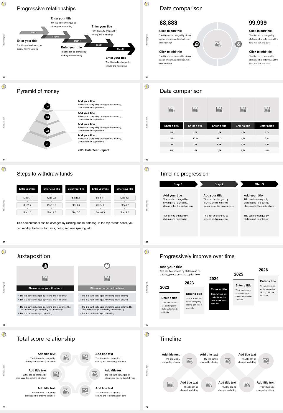 Bryn Mawr College Competition/Entrepreneurship Contest PPT Template16:9 ratio PPT effect preview image8