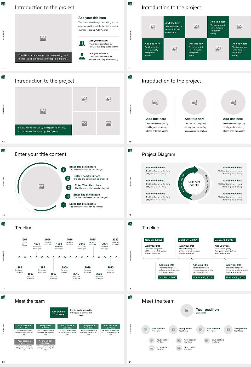Castleton University Competition/Entrepreneurship Contest PPT Template16:9 ratio PPT effect preview image3