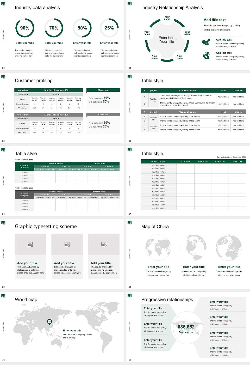 Castleton University Competition/Entrepreneurship Contest PPT Template16:9 ratio PPT effect preview image5