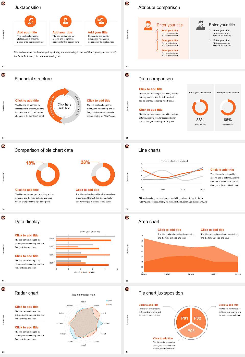 Carson-Newman University Competition/Entrepreneurship Contest PPT Template16:9 ratio PPT effect preview image7