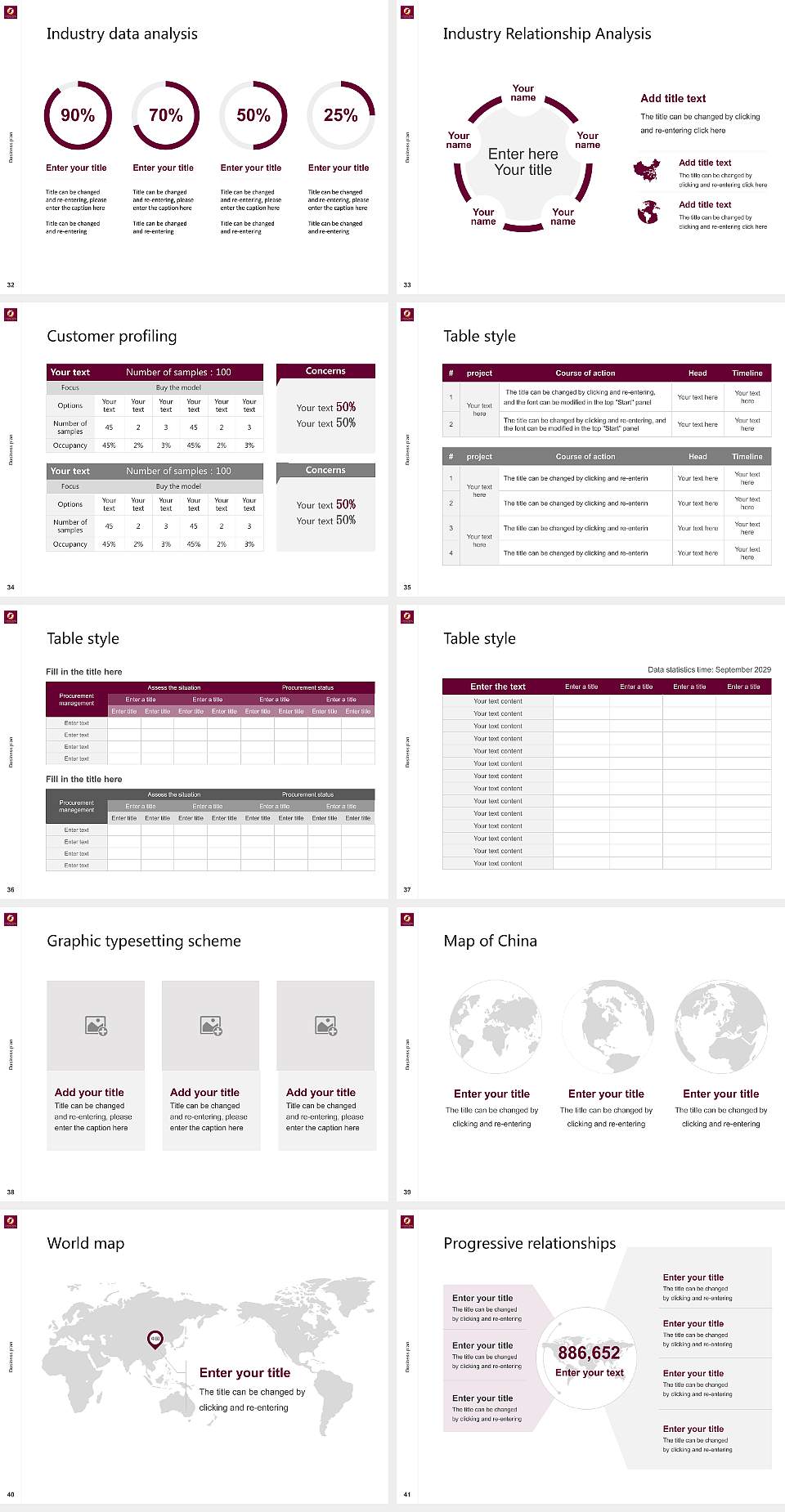 Central Penn College Competition/Entrepreneurship Contest PPT Template4:3 ratio PPT effect preview image5