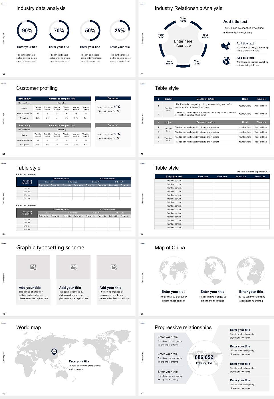 Bushnell University Competition/Entrepreneurship Contest PPT Template16:9 ratio PPT effect preview image5