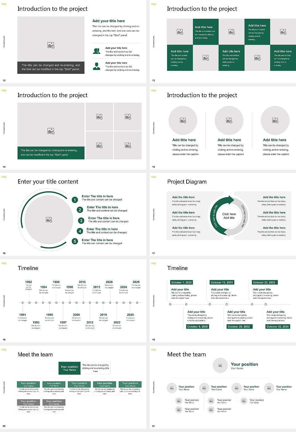 Central Methodist University Competition/Entrepreneurship Contest PPT Template16:9 ratio PPT effect preview image3