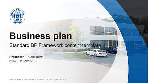 Bryant & Stratton College-Virginia Beach Competition/Entrepreneurship Contest PPT Template