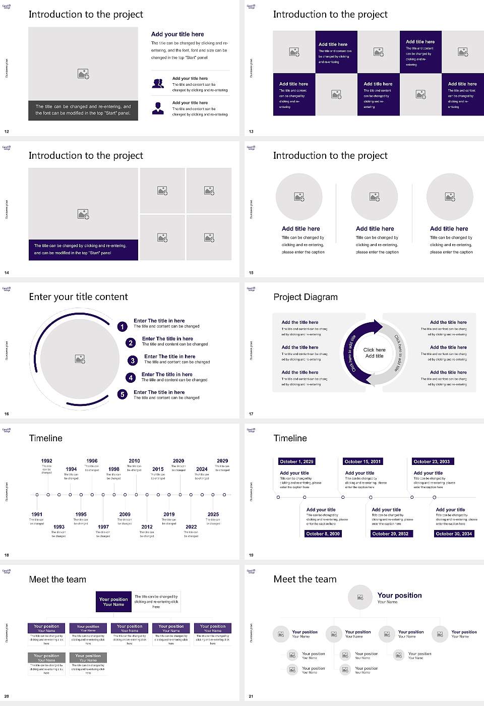 Carroll College Competition/Entrepreneurship Contest PPT Template16:9 ratio PPT effect preview image3