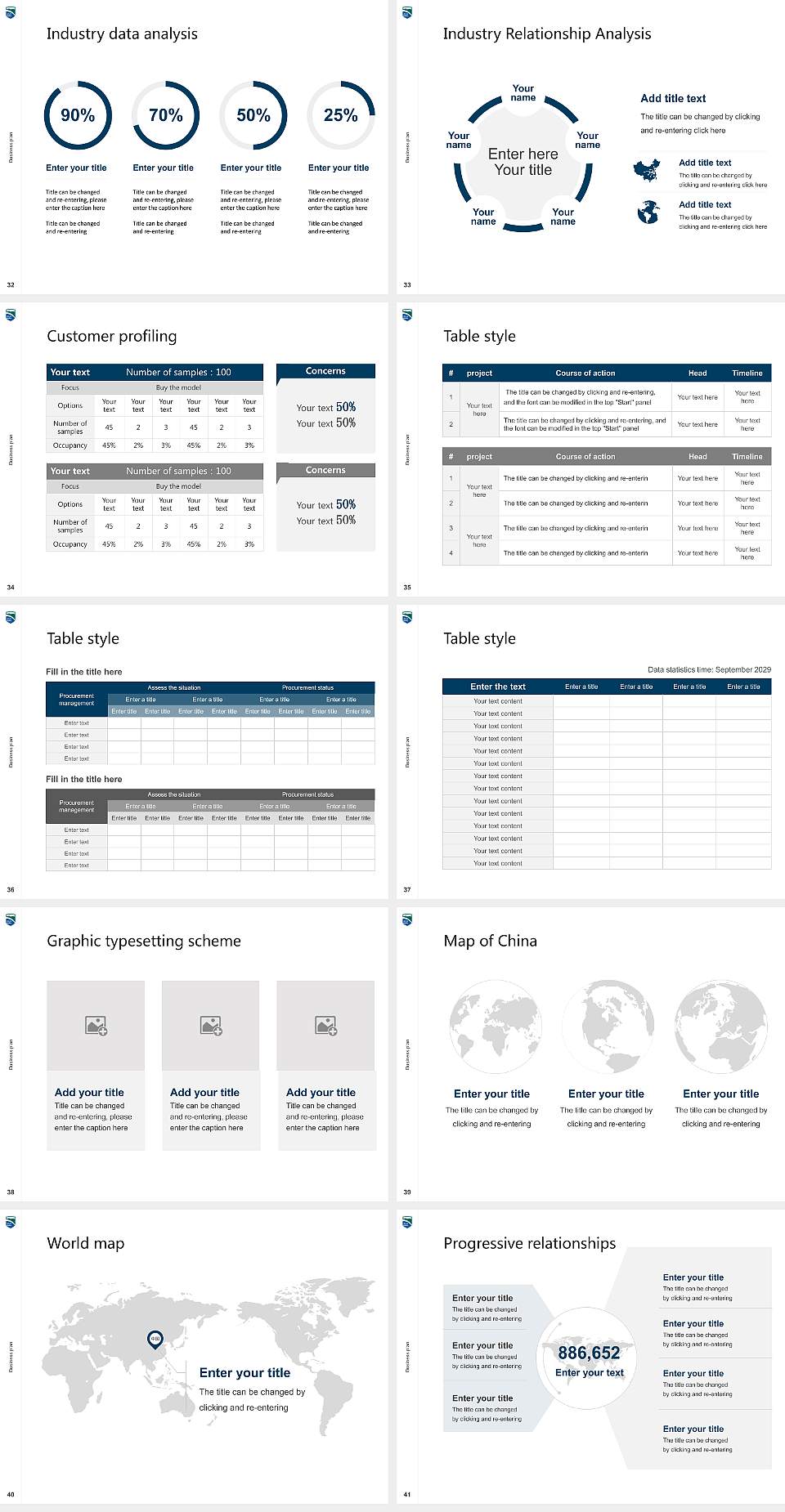 Champlain College Competition/Entrepreneurship Contest PPT Template4:3 ratio PPT effect preview image5