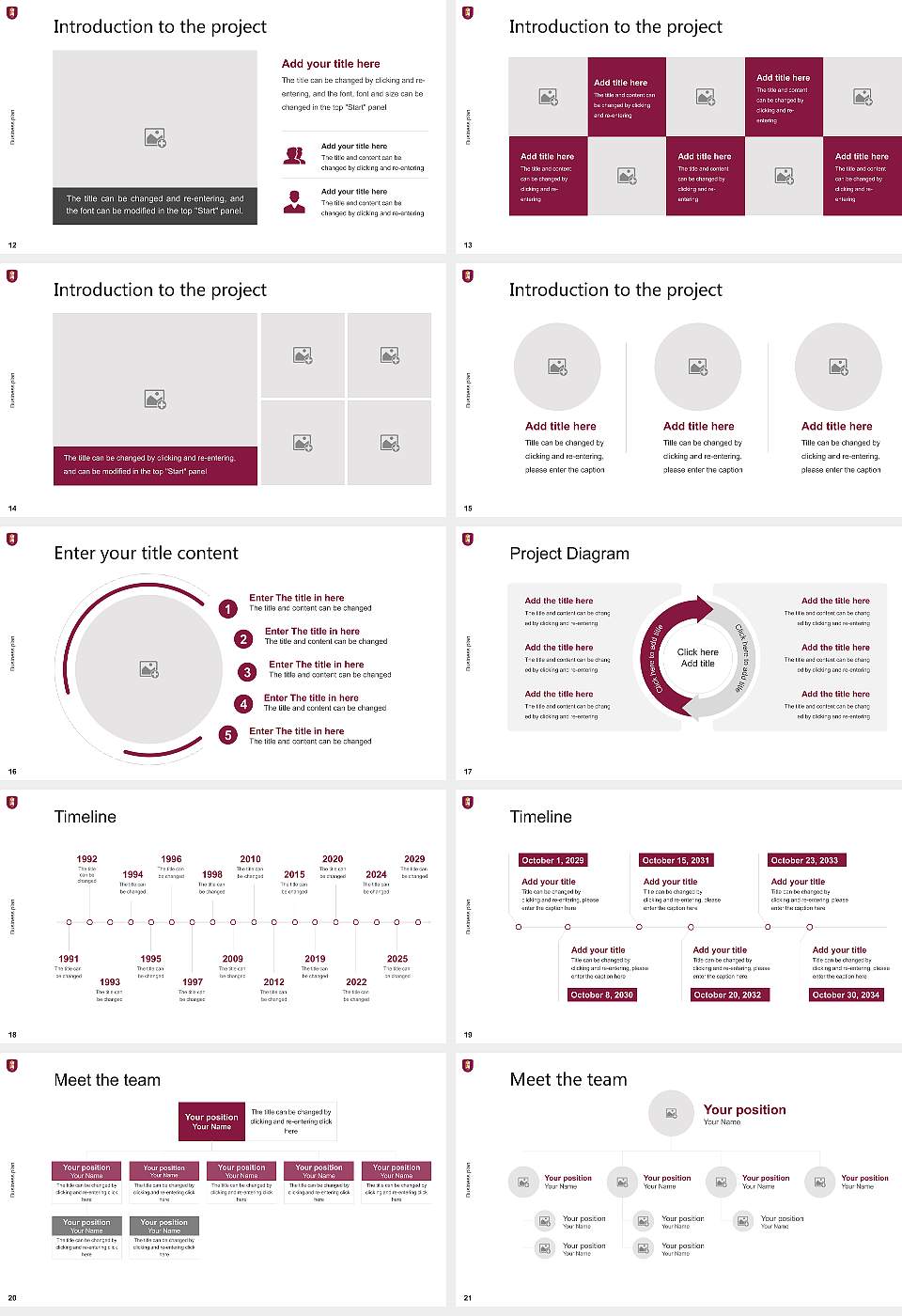 Central State University Competition/Entrepreneurship Contest PPT Template16:9 ratio PPT effect preview image3