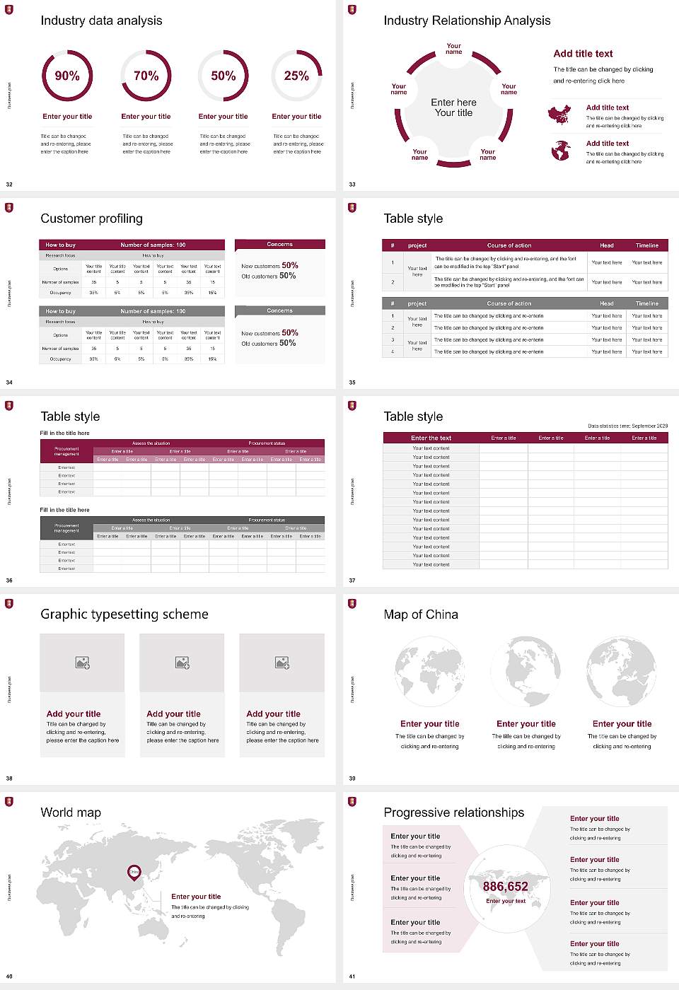 Central State University Competition/Entrepreneurship Contest PPT Template16:9 ratio PPT effect preview image5