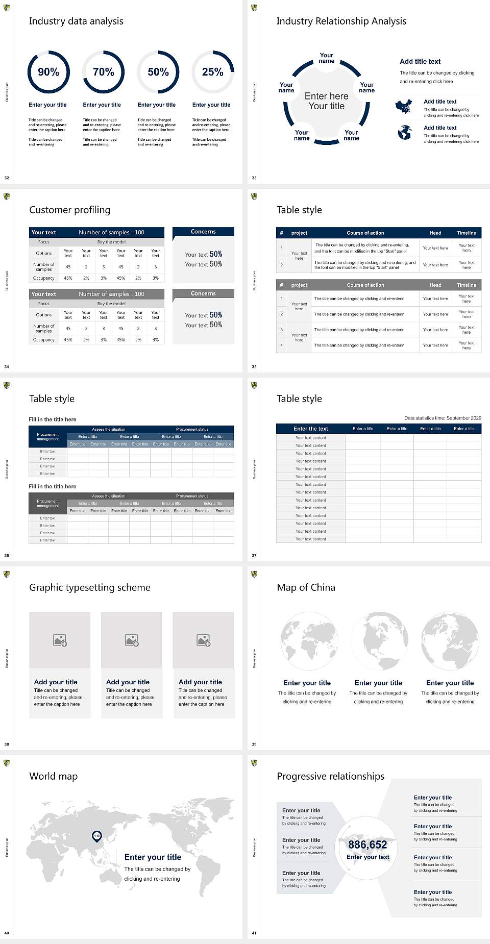 Canisius College Competition/Entrepreneurship Contest PPT Template4:3 ratio PPT effect preview image5
