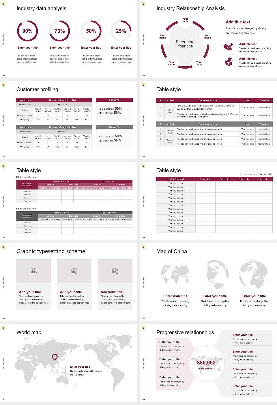 Caribbean University-Carolina Competition/Entrepreneurship Contest PPT Template16:9 ratio PPT effect preview image5