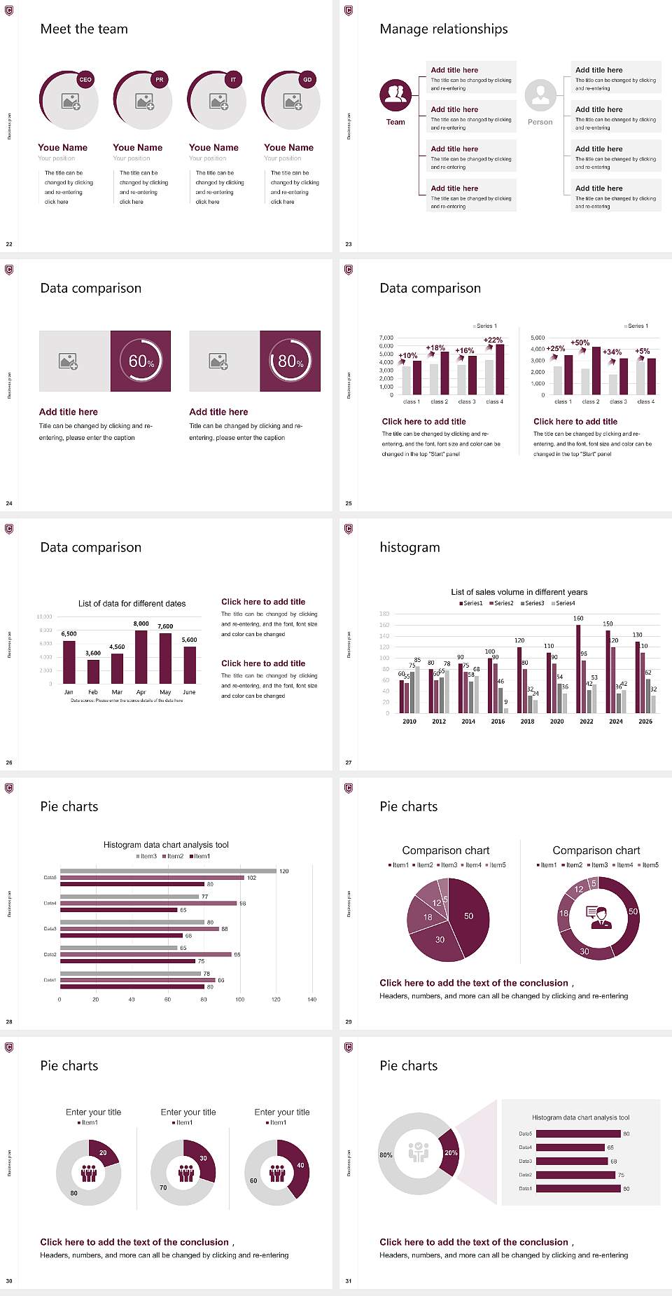 Concordia College at Moorhead Competition/Entrepreneurship Contest PPT Template4:3 ratio PPT effect preview image4
