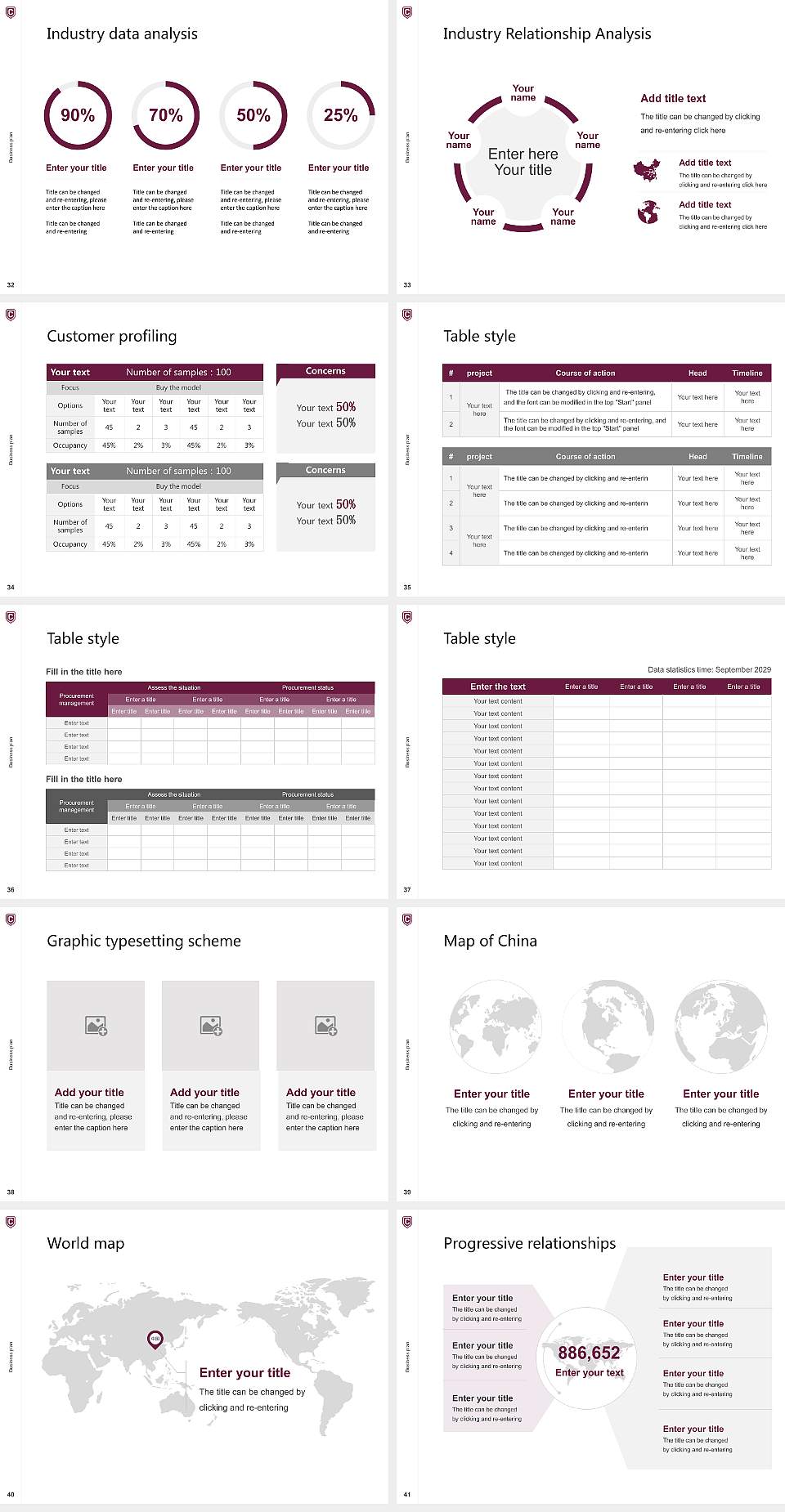 Concordia College at Moorhead Competition/Entrepreneurship Contest PPT Template4:3 ratio PPT effect preview image5
