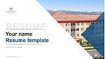 Colorado Christian University Resume Templat PPT