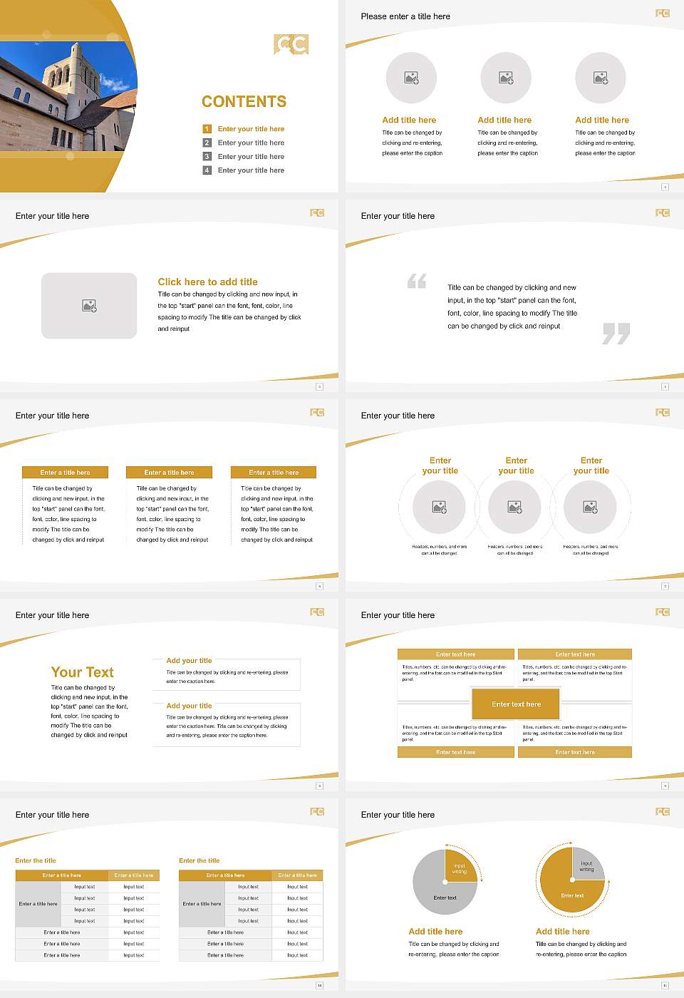 Colorado College Course/Courseware Creation PPT Template16:9 ratio PPT effect preview image2