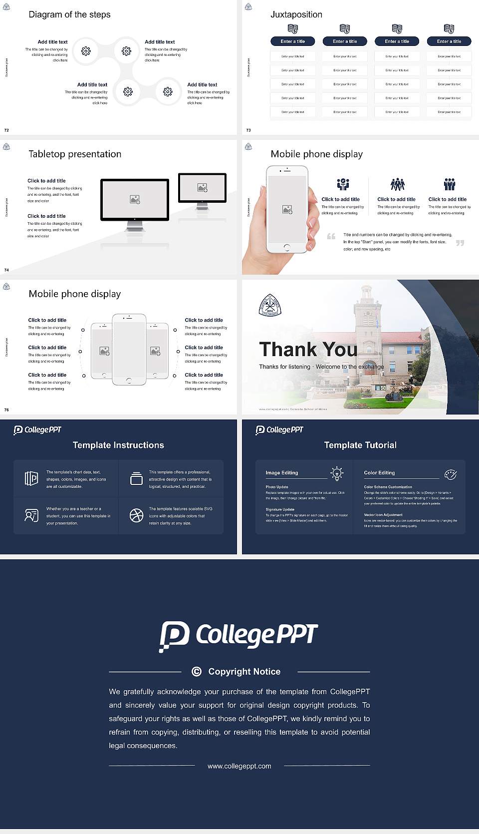 Colorado School of Mines Competition/Entrepreneurship Contest PPT Template16:9 ratio PPT effect preview image9