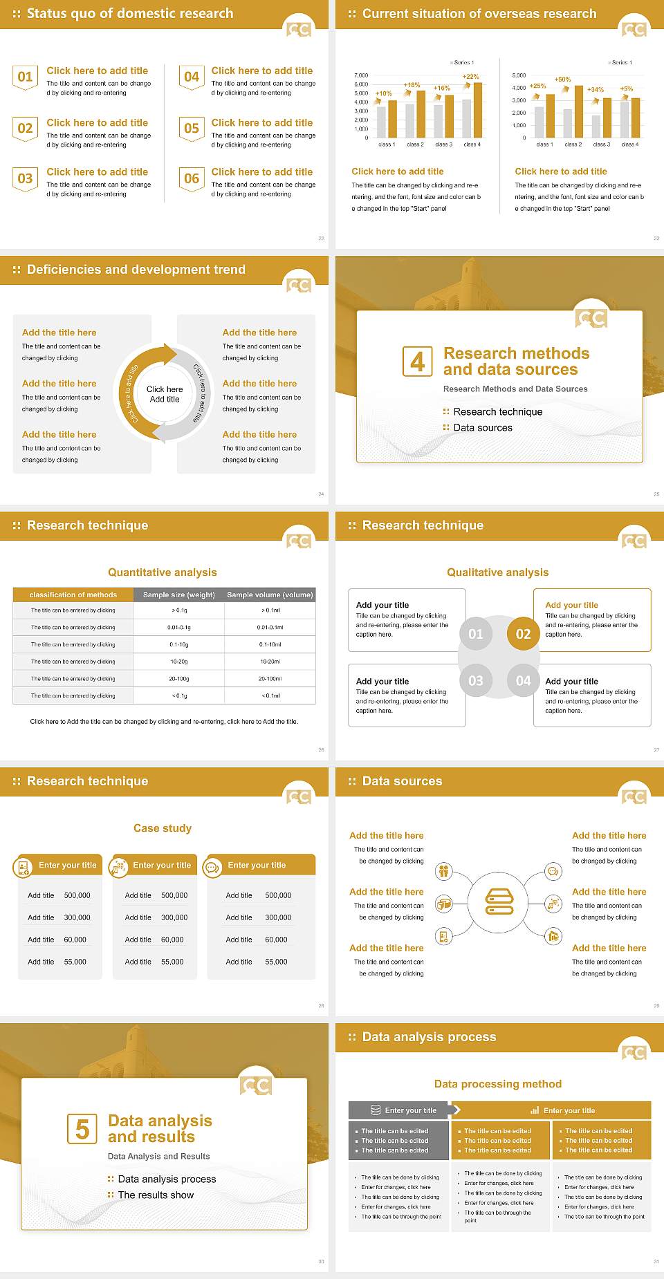 Colorado College Graduation Thesis Defense PPT Template4:3 ratio PPT effect preview image4