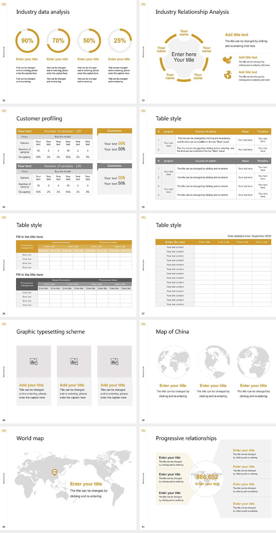 Colorado College Competition/Entrepreneurship Contest PPT Template4:3 ratio PPT effect preview image5