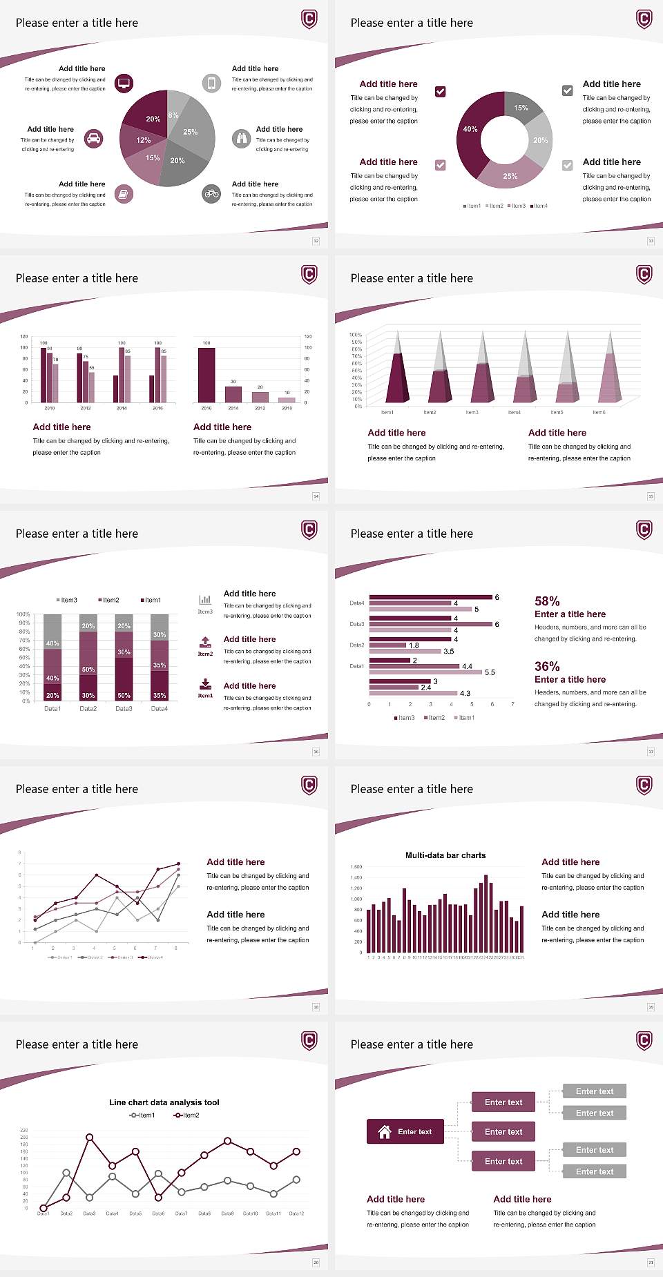 Concordia College Course/Courseware Creation PPT Template4:3 ratio PPT effect preview image3
