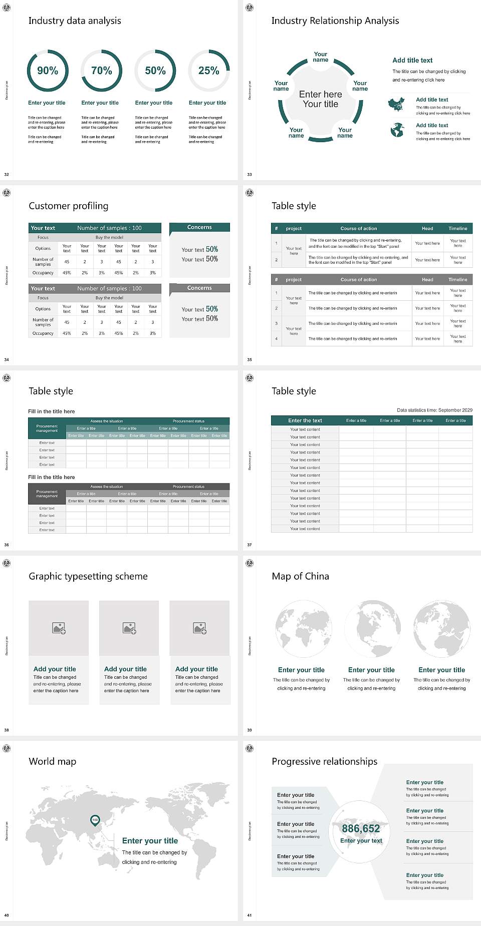College of the Atlantic Competition/Entrepreneurship Contest PPT Template4:3 ratio PPT effect preview image5
