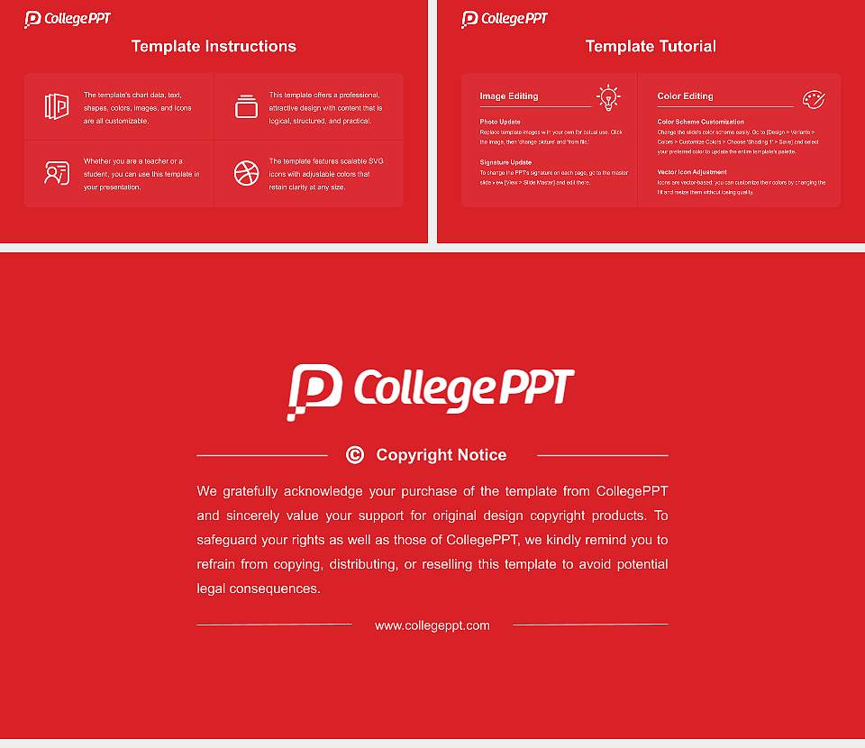 College of the Muscogee Nation Course/Courseware Creation PPT Template16:9 ratio PPT effect preview image5