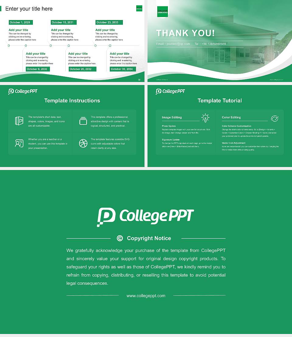 College Unbound Lecture Sharing and Networking Event PPT Template16:9 ratio PPT effect preview image4