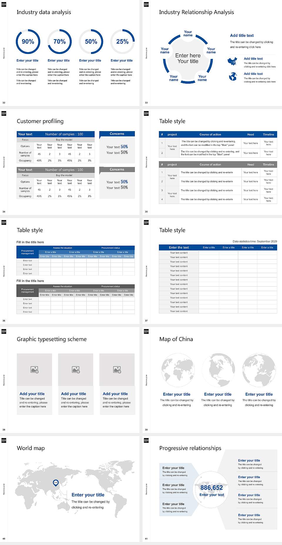 Columbia College Hollywood Competition/Entrepreneurship Contest PPT Template4:3 ratio PPT effect preview image5