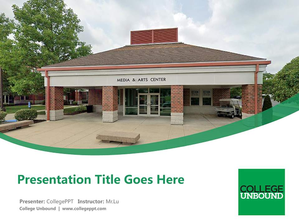 College Unbound Course/Courseware Creation PPT Template4:3 ratio PPT effect preview image5