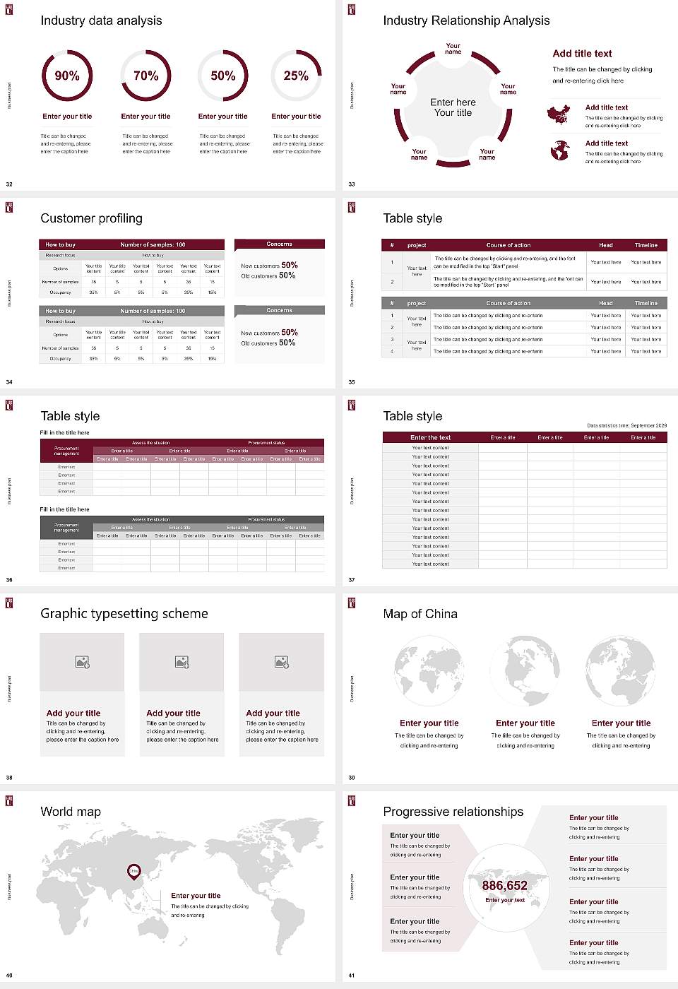 College of the Ozarks Competition/Entrepreneurship Contest PPT Template16:9 ratio PPT effect preview image5