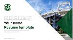 Colorado State University-Fort Collins Resume Templat PPT