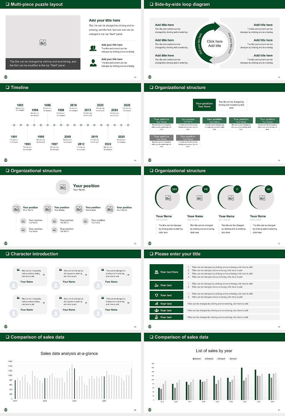 Colorado State University-Fort Collins General Purpose PPT Template16:9 ratio PPT effect preview image3