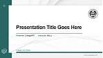 College of the Atlantic Thesis Proposal/Graduation Defense PPT Template