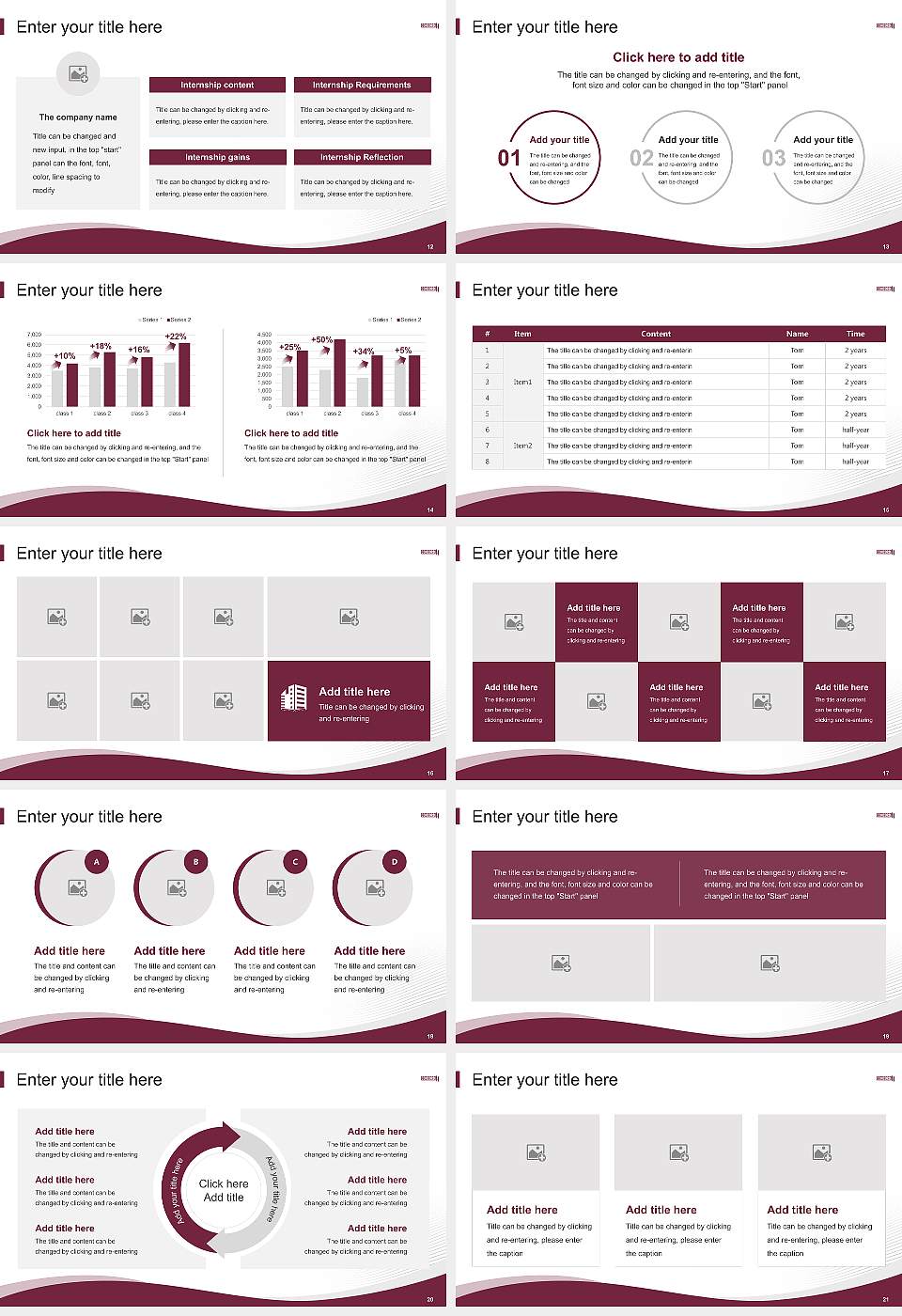 Concord University Lecture Sharing and Networking Event PPT Template16:9 ratio PPT effect preview image3