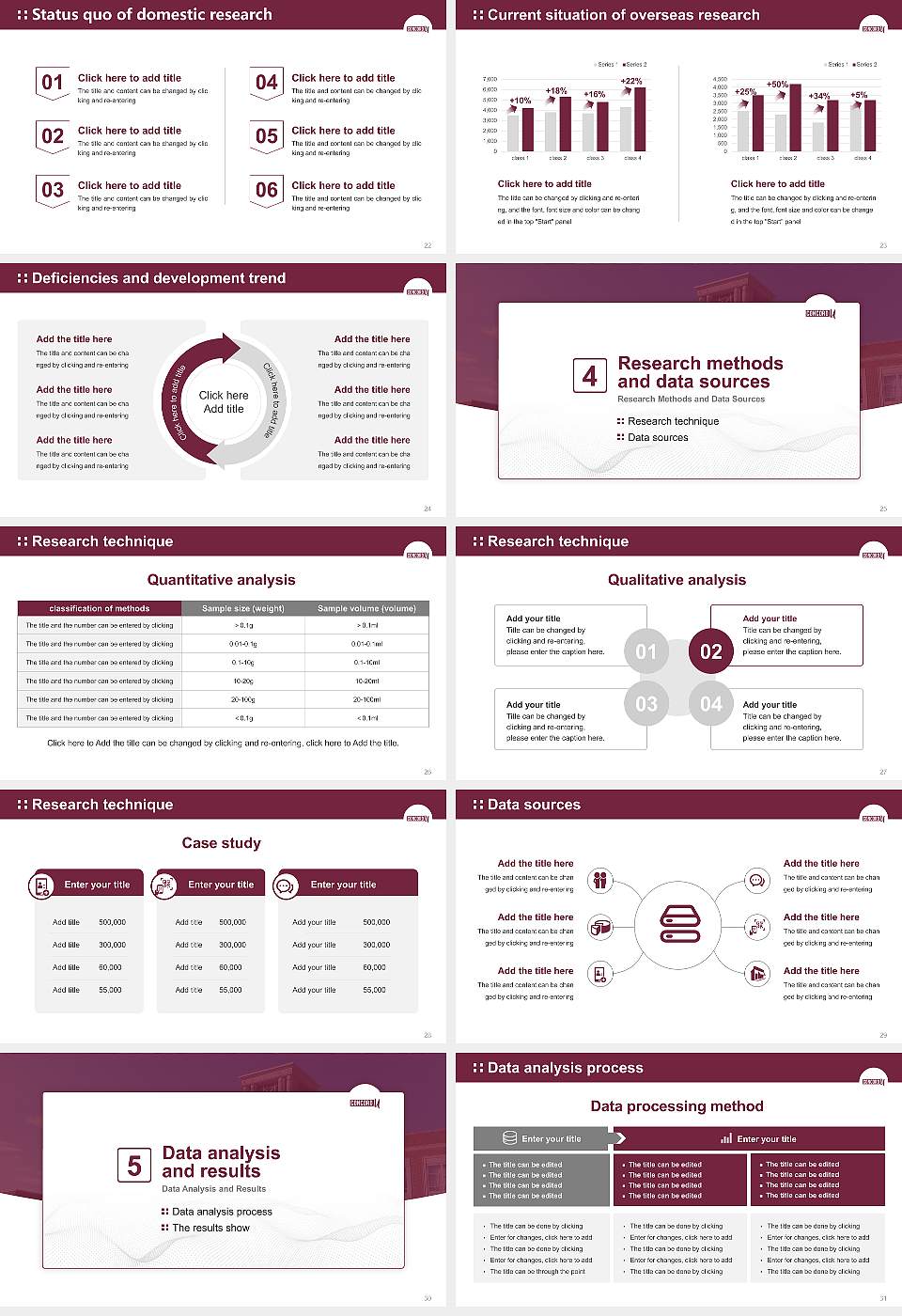 Concord University Graduation Thesis Defense PPT Template16:9 ratio PPT effect preview image4