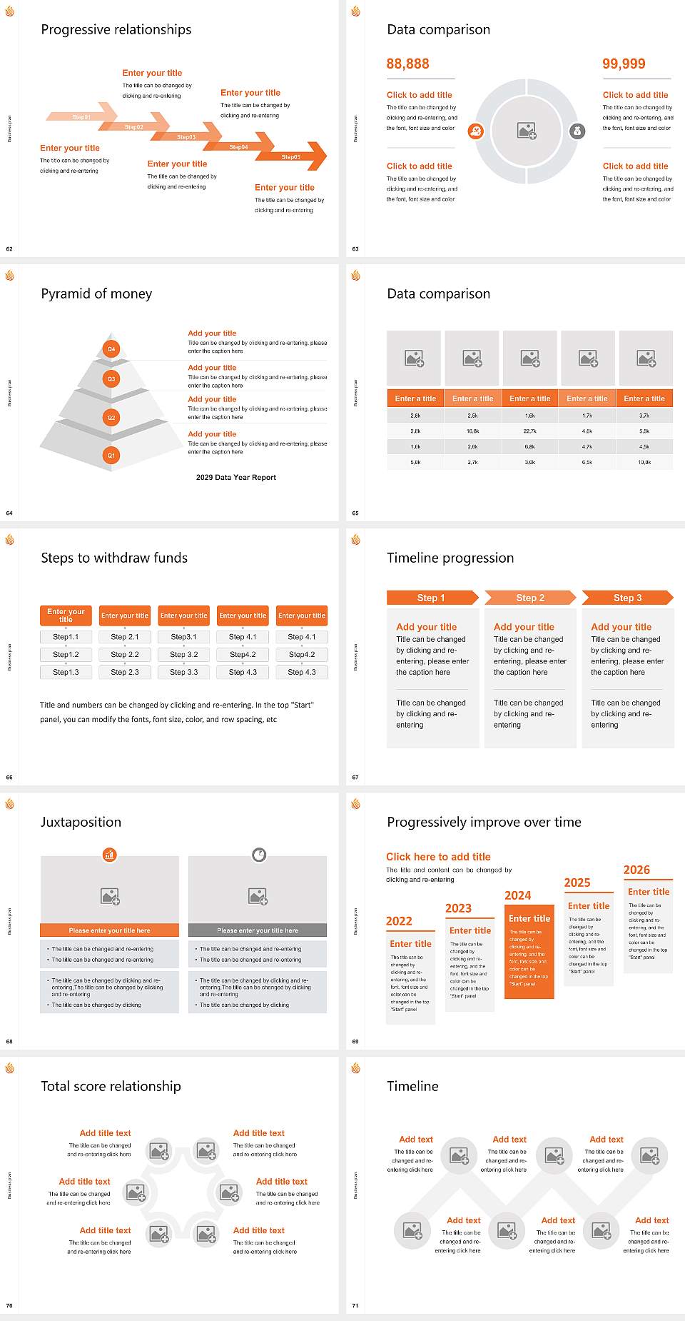 University of Silicon Valley Competition/Entrepreneurship Contest PPT Template4:3 ratio PPT effect preview image8
