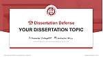 科罗拉多传统中医学院论文答辩PPT模板