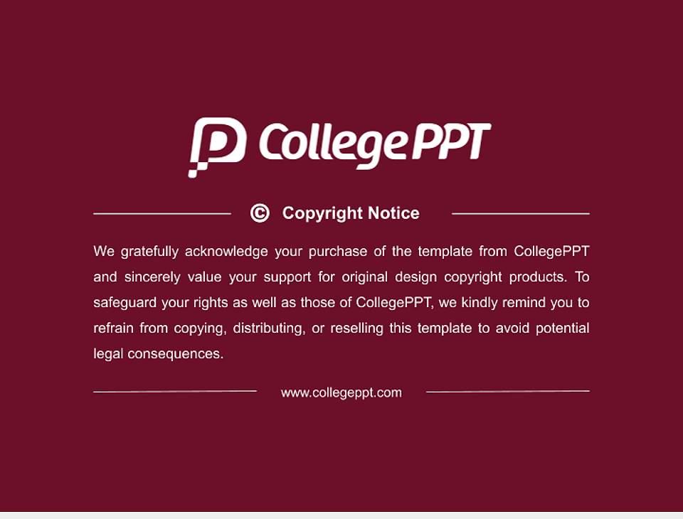 College of the Ozarks Thesis Proposal/Graduation Defense PPT Template4:3 ratio PPT effect preview image5