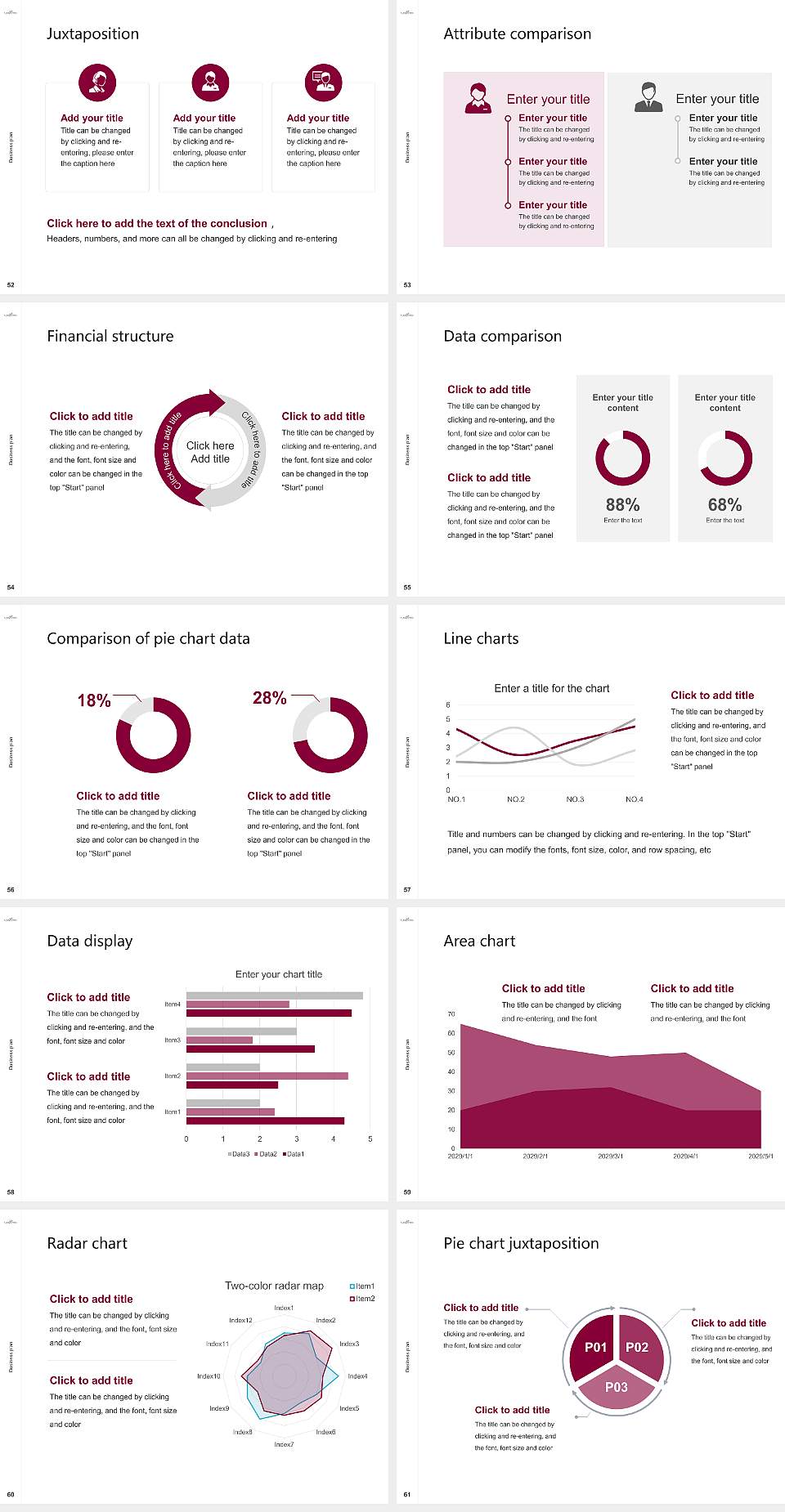 Colorado Mesa University Competition/Entrepreneurship Contest PPT Template4:3 ratio PPT effect preview image7