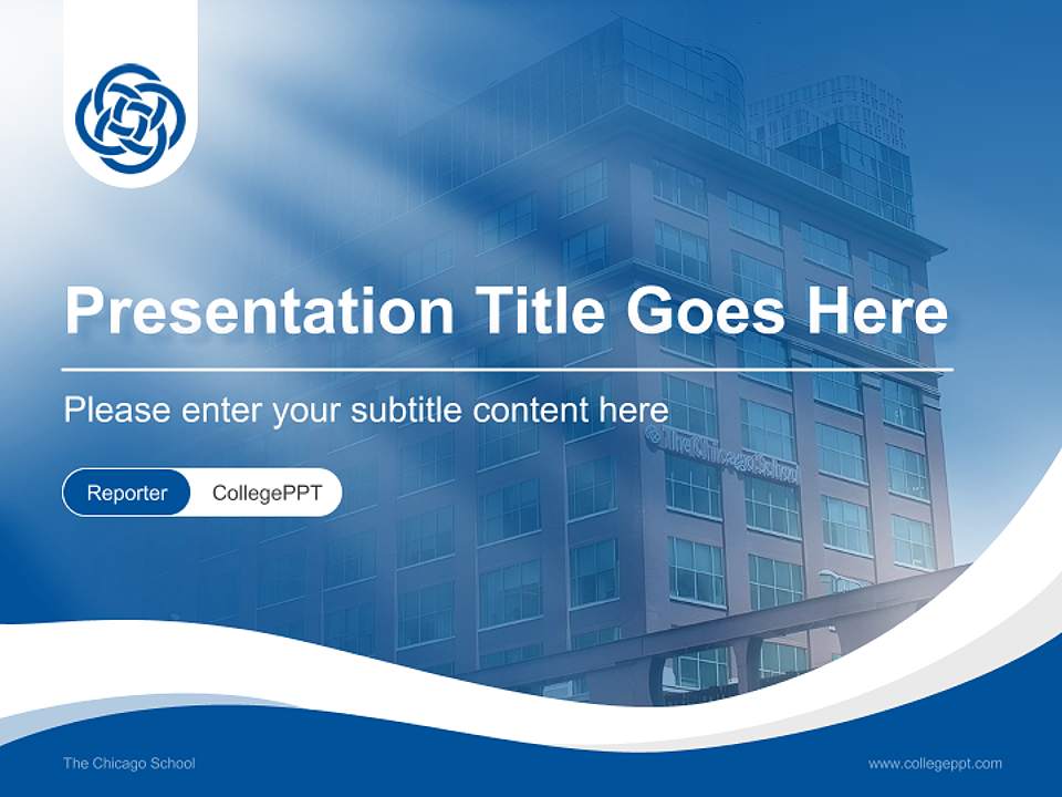 The Chicago School Lecture Sharing and Networking Event PPT Template4:3 ratio PPT effect preview image4