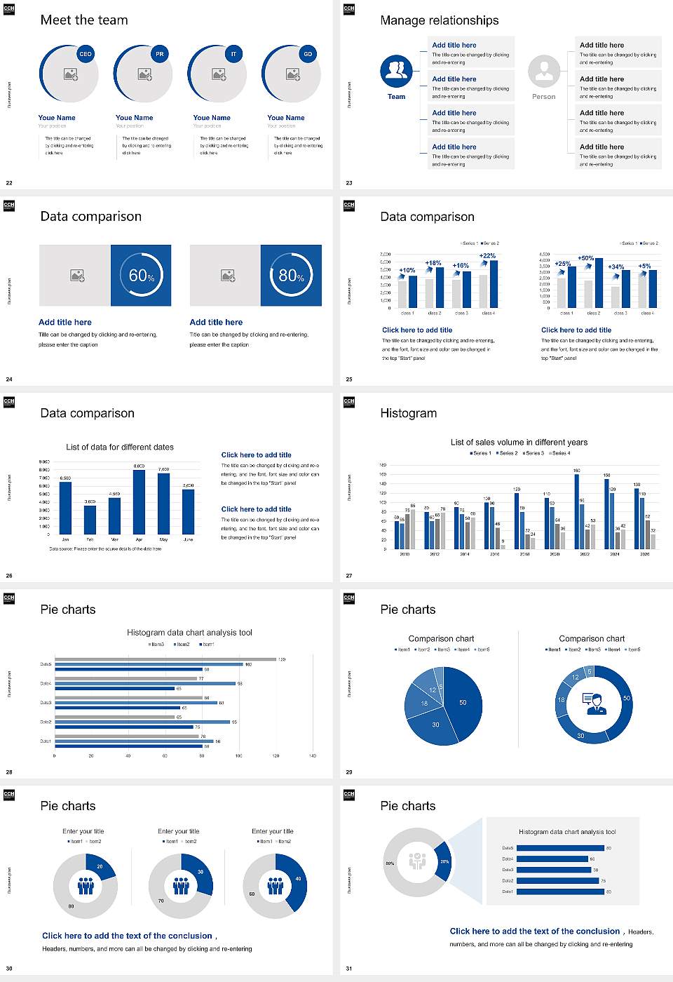 Columbia College Hollywood Competition/Entrepreneurship Contest PPT Template16:9 ratio PPT effect preview image4