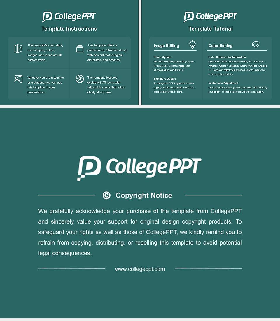 College of the Atlantic Course/Courseware Creation PPT Template4:3 ratio PPT effect preview image5