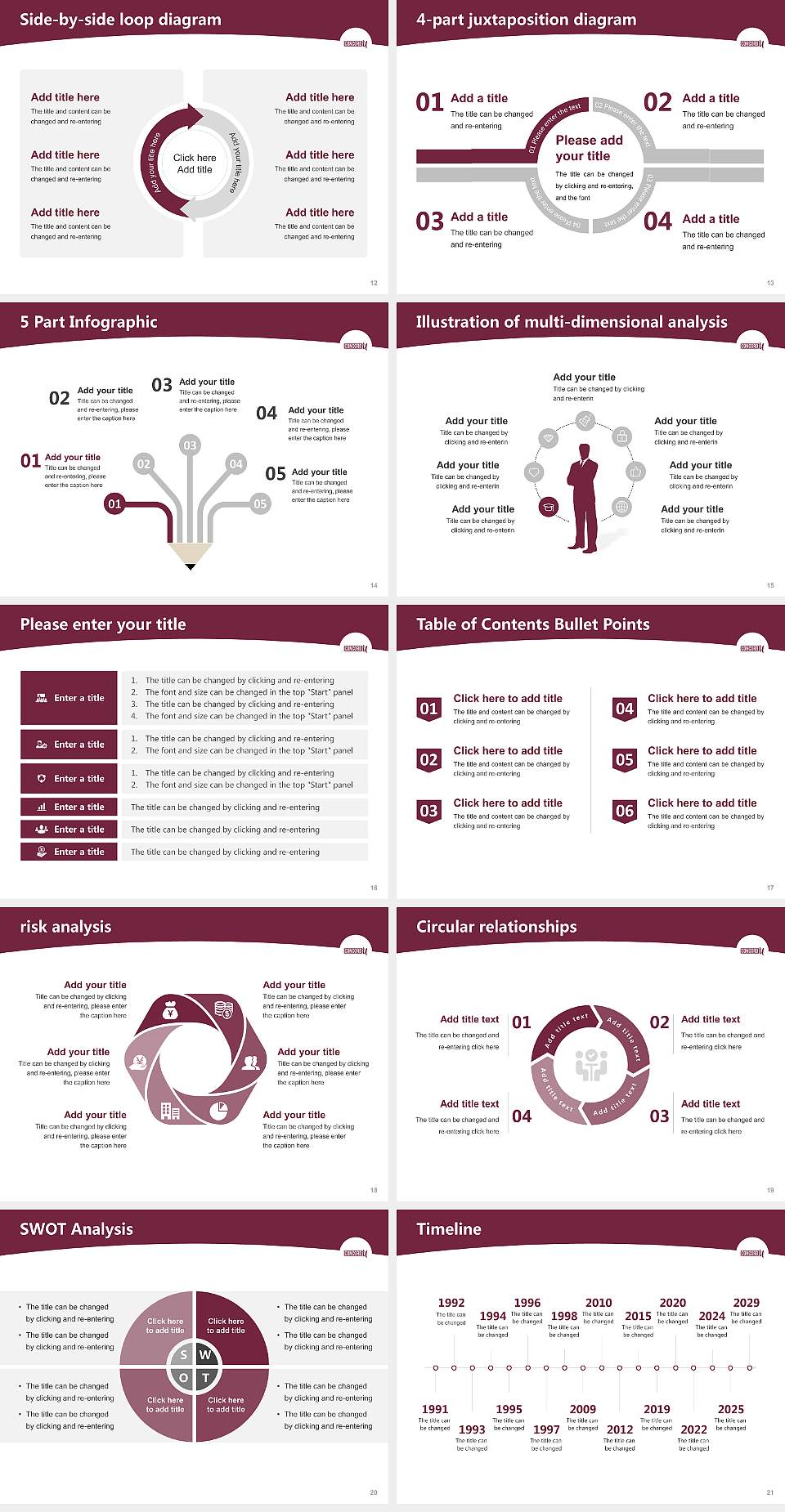 Concord University Academic Presentation/Research Findings Report PPT Template4:3 ratio PPT effect preview image3